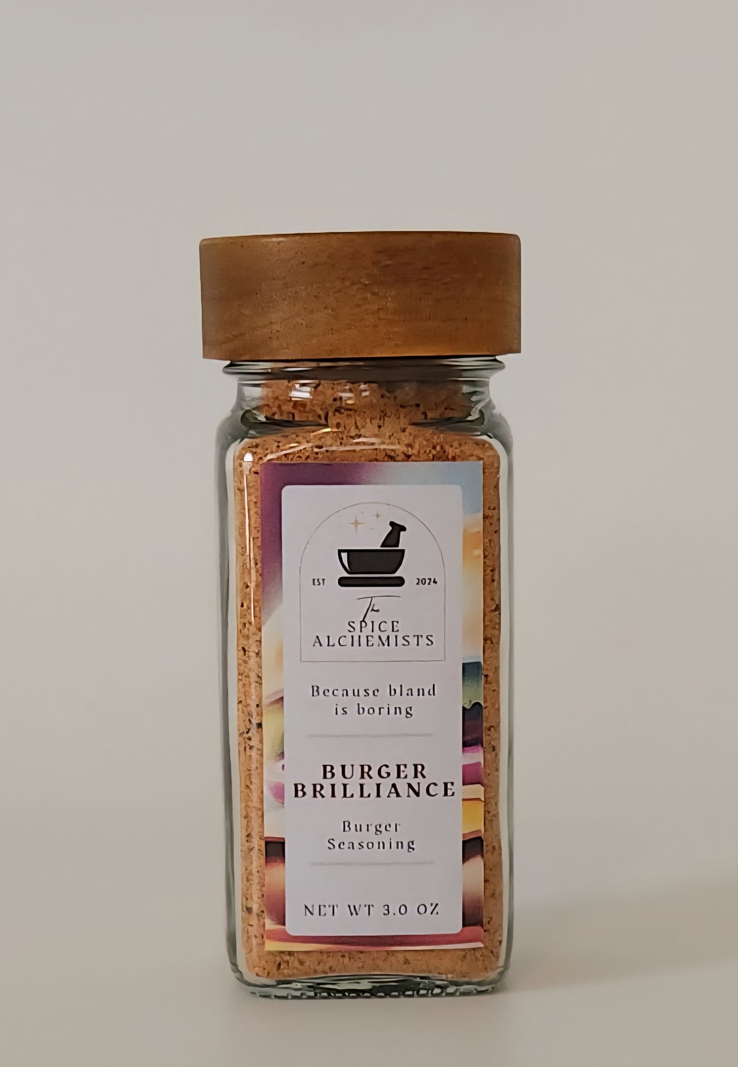 Burger Brilliance - Burger Seasoning - 2.4 OZ Jar