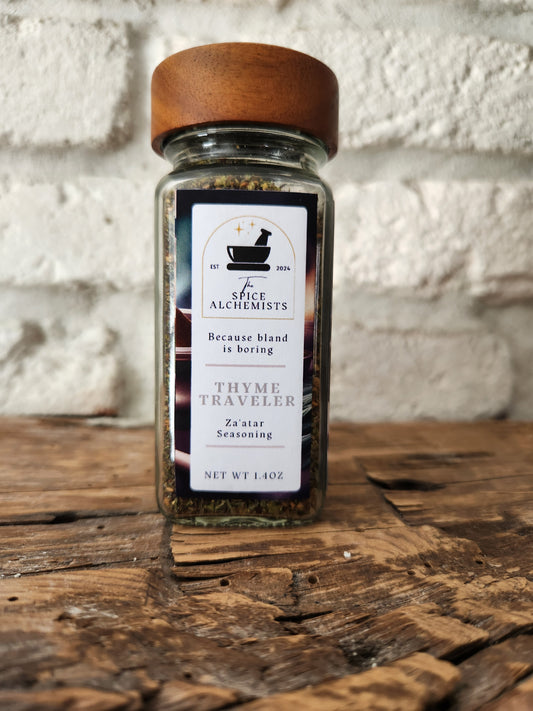 Thyme Traveler - Za'atar Seasoning - 1.4 OZ Jar