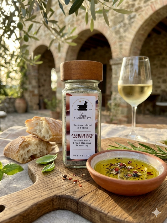 Alchemists’ Antipasto: The Italian Bread Dipping Masterpiece