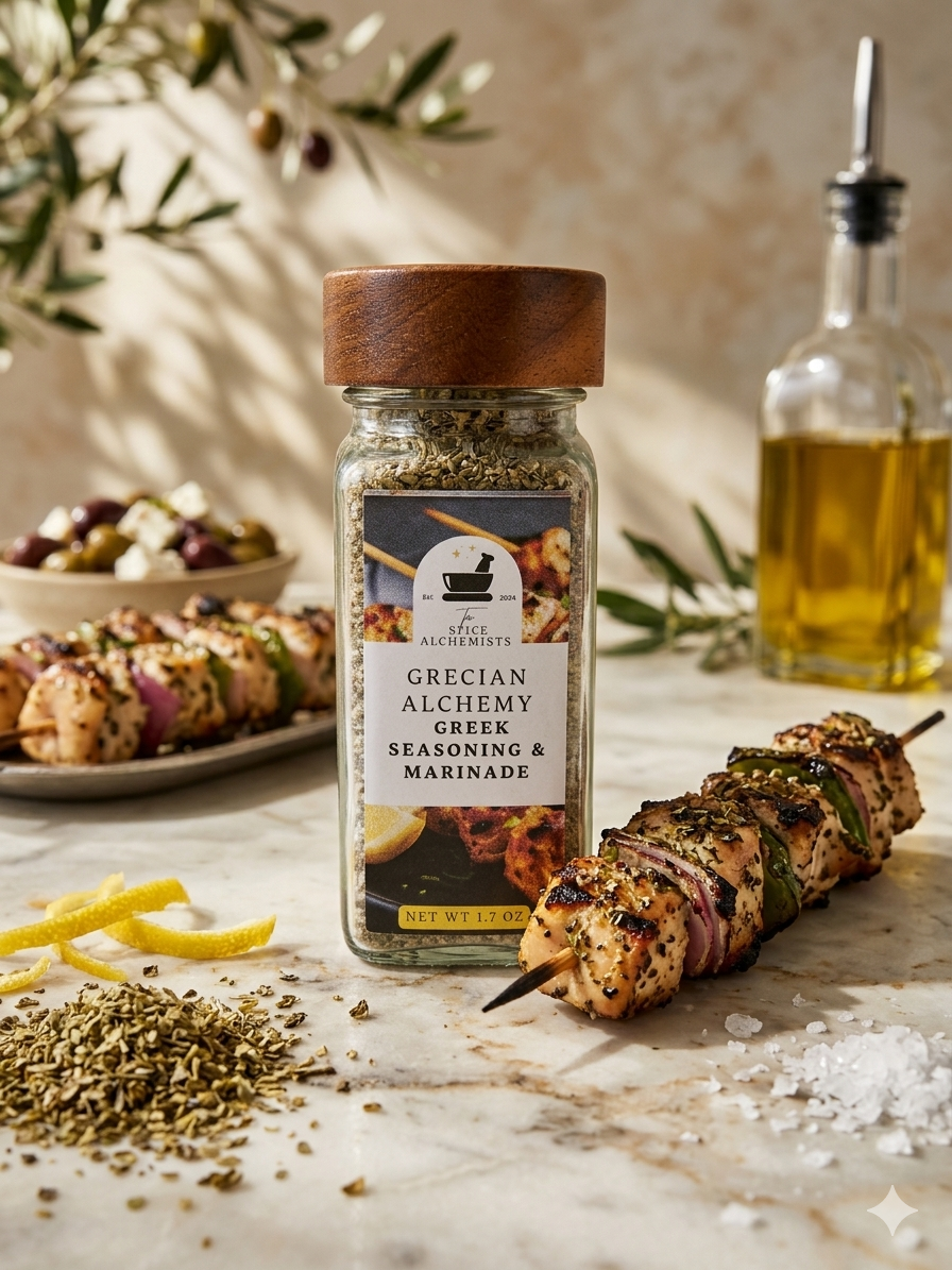 Grecian Alchemy: Greek Seasoning & Marinade