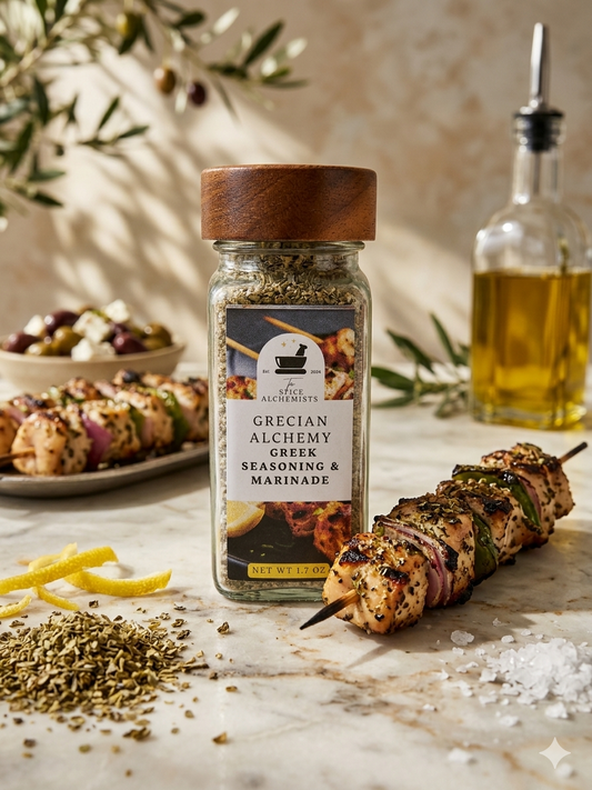 Grecian Alchemy: Greek Seasoning & Marinade