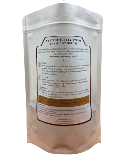 Thanksgiving Turkey Brine Kit – Wet Brine & Herb Finishing Blend