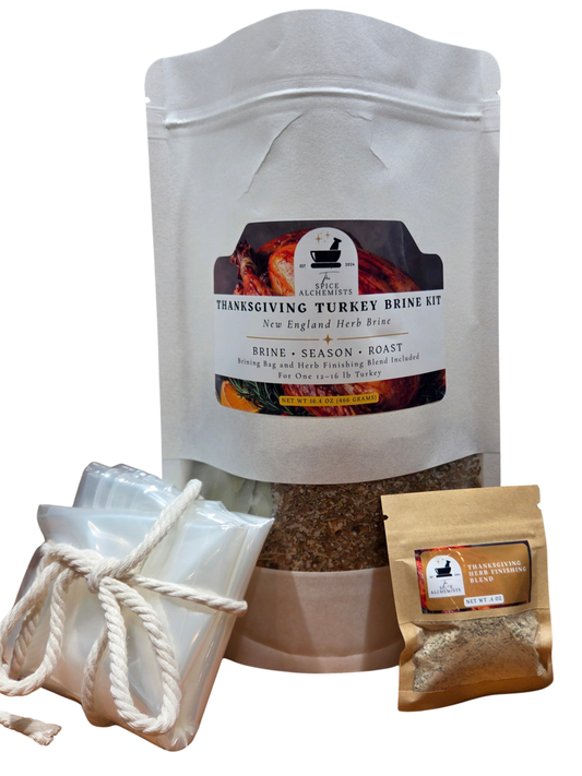 Thanksgiving Turkey Brine Kit – Wet Brine & Herb Finishing Blend